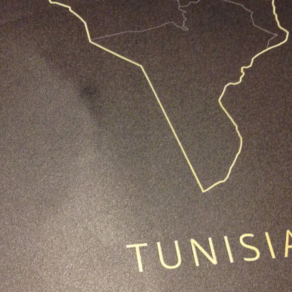 Tunisia Geographic Image art sign